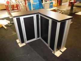 eSmart Custom LED Backlit Modular Counter with Locking Storage